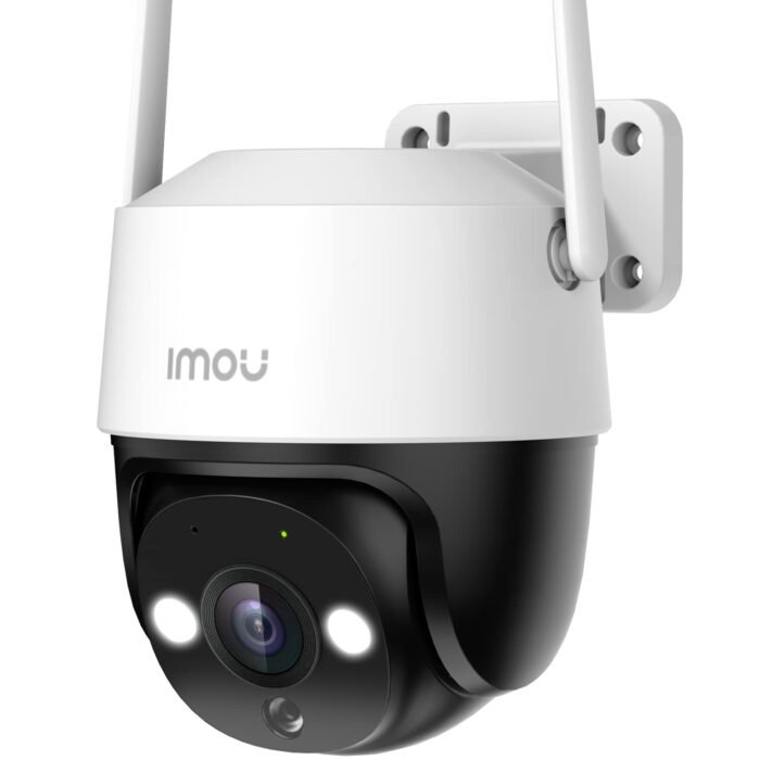 Imou 5MP 1620p CCTV Wi-Fi Pan&Tilt Security Camera, Smart Color Night Vision 30M, Two-Way Talk, Human Detection, Alarm Notification, Works with Alexa, IP66 Waterproof, Supports SD Card up to 512GB