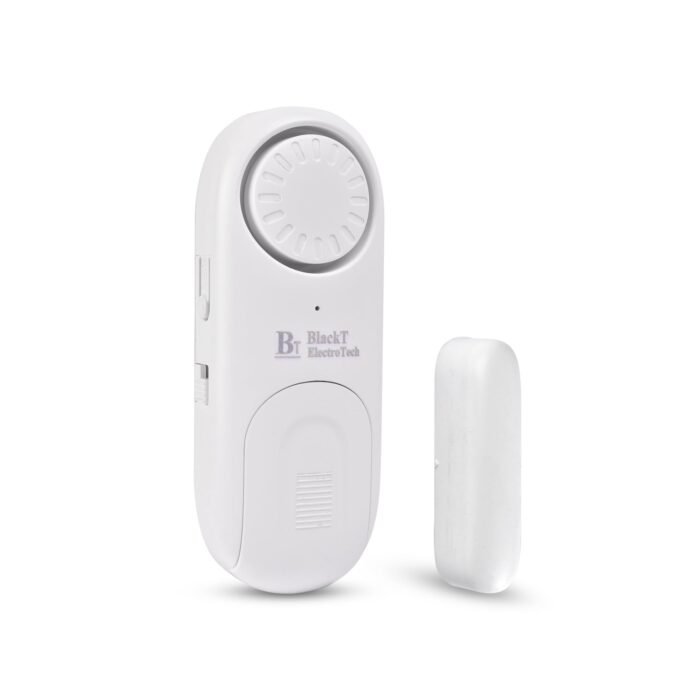 BlackT Electrotech (BT51D) 120dB Wireless Door Bell & Window Alarm Sensor – 4in1 Smart Calling Bell for Home, Office Cabin & Property Security – No Wire, Easy Installation