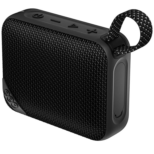 QCY SP2 Portable Bluetooth Speaker | RGB Lighting, Pro EQ, Waterproof, TWS, 17H Playtime