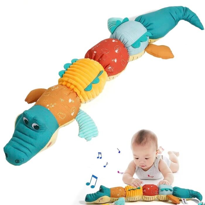 Jinglers Everything in One Toy | Musical Toys For Kids 6-12 Months to Stimulate Baby's Senses | Fine Motor Skills Development | Toys for 6 month old baby | Rattle Set for Babies | New Born Baby Essentials | Soft Sensory Toy for Early Learning | Gift for I