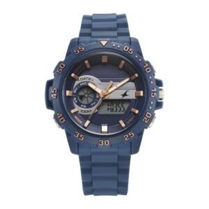 Fastrack Analog-Digital Blue Dial Women's Casual Watch